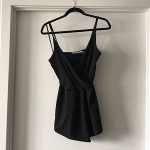 Urban Outfitters Women’s Black Skort Romper XS